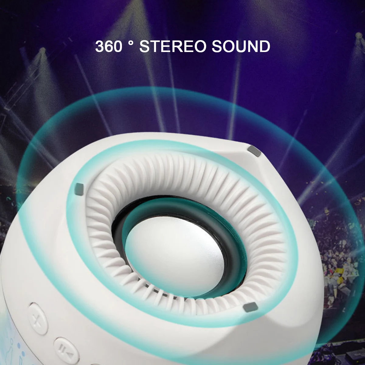 Беспроводной Bluetooth-динамик светодиодный сенсорный контроль многоцветный