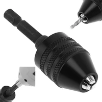 mini 0 6 8mm electric grinder keyless drill chuck tool quick change adapter converter screwdriver impact driver adaptor hex shan