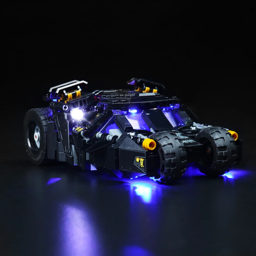 

Светодиодная подсветка, совместимая с LEGO 76239 Batmobile Tumbler Scarecrow Showdown светильник Kit для рождественских подарков светильник без блоков