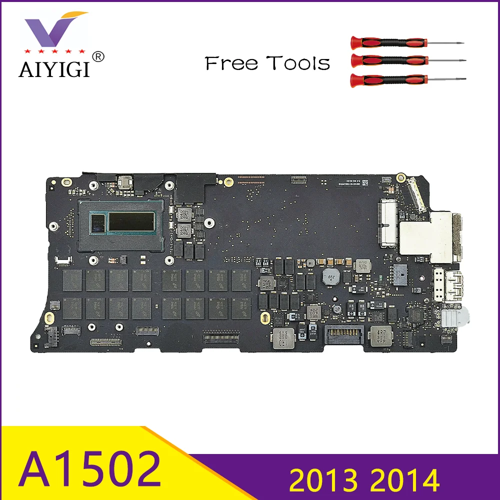 

Original A1502 Motherboard 820-3536-A 820-3476-A 820-4924-A for MacBook Pro Retina 13" Logic Board i5 i7 2013 2014 2015 Years