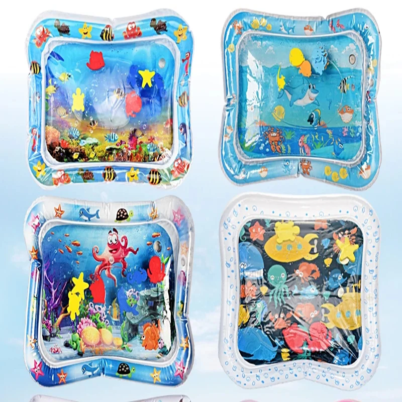 Надувной водный коврик для младенцев безопасная Подушка креативный детский льда