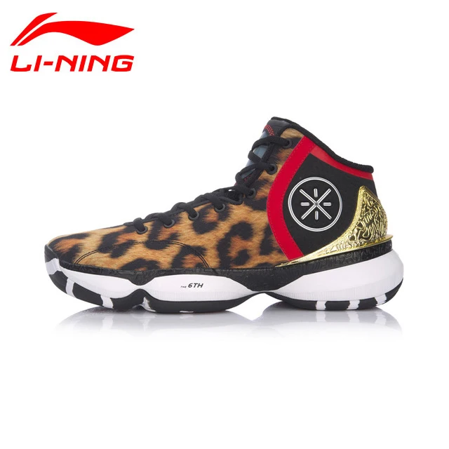 Li Ning/мужские баскетбольные кроссовки Wade the 6th устойчивые с подушкой спортивная