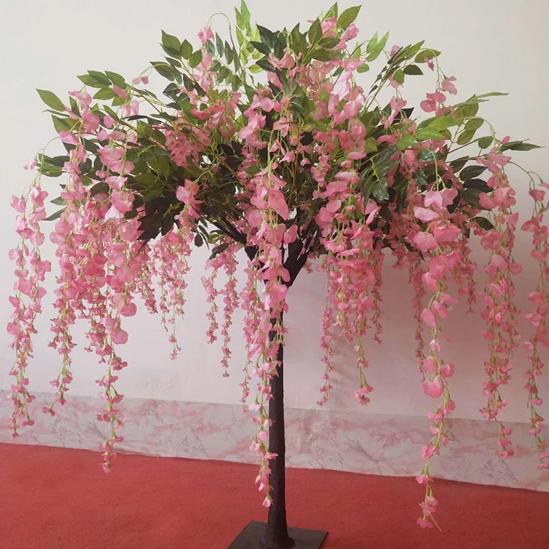 Искусственное растение вишневого дерева искусственное украшение для стола