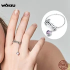 Кольцо женское из серебра 925 пробы, с буквами