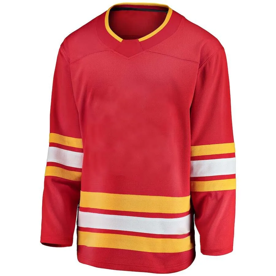 

American Hockey Jerseys Sports Fans Wear Calgary Jersey Johnny Gaudreau Matthew Tkachuk Sean Monahan Mark Giordano Jaromir Shirt