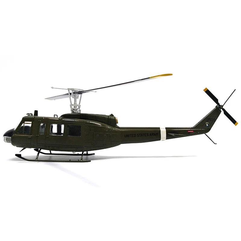 1/48 масштаб сплава транспортный вертолет UH-1 Iroquois самолет США Air Force Huey детские игрушки Детский подарок для коллекции