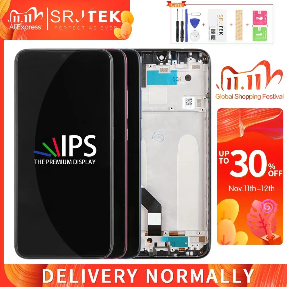 

Дисплейный модуль для Xiaomi Redmi NOTE 7S, с тачскрином, с рамкой