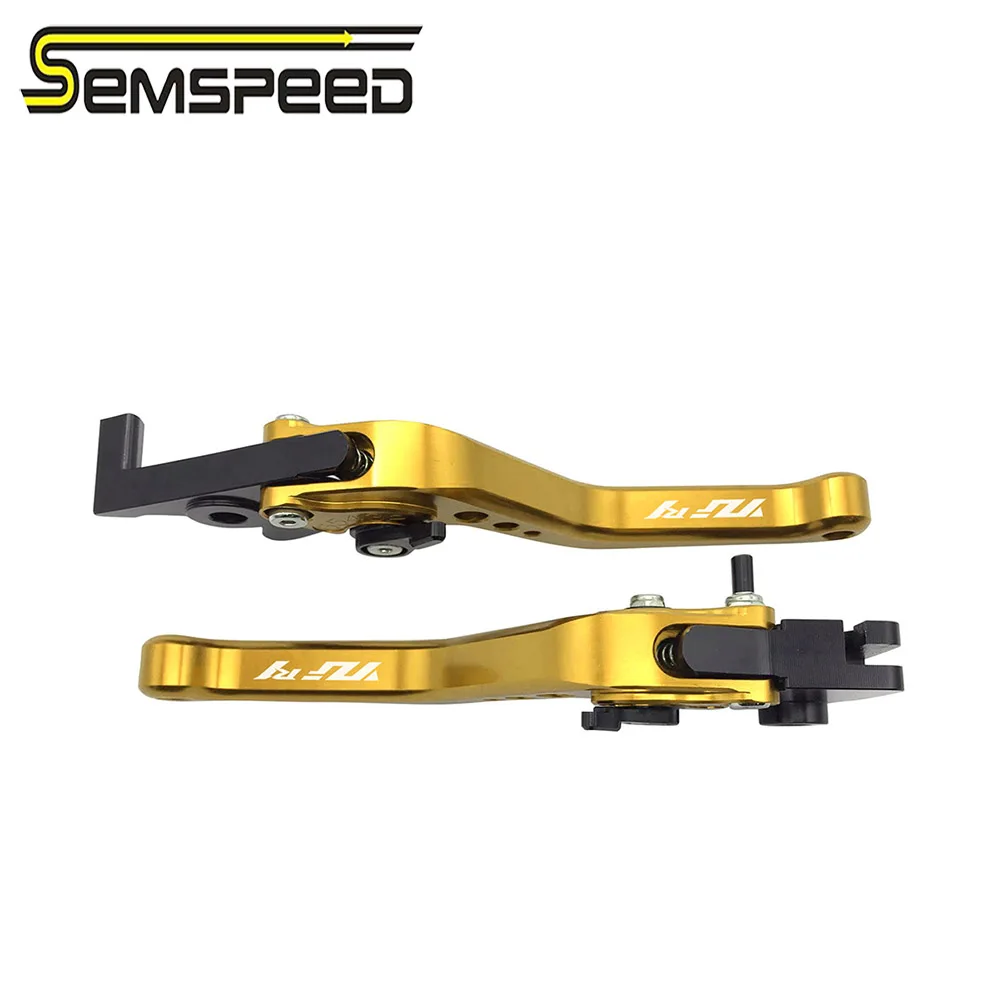 SEMSPEED Мотоцикл CNC YZF Короткие сцепные рычаги для Yamaha YZF-R6 1999-2004 FZ1 FAZER 2001-2005 R6S КАНАДА