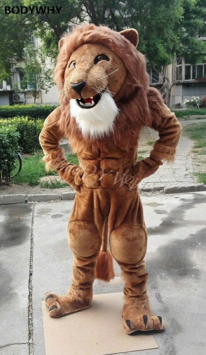 Костюм-талисман в виде льва для вечеринки | Тематическая одежда и униформа