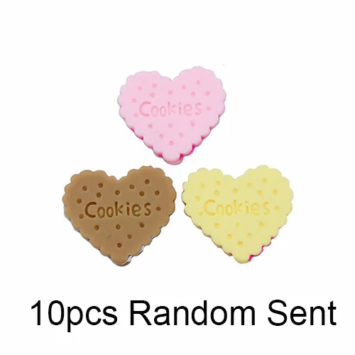 Random Sent 10pcs Счастливый обезьяна 10 шт./упак. поставки слаймов игрушки поделки смоляные любовь Slime Подвески Аксессуары наполнитель муку пушистой прозрачного хрусталя Slime глина - Цвет: Random Sent 10pcs