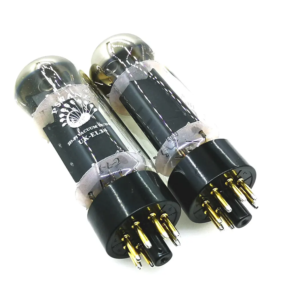 4 шт. PSVANE Hifi UK EL34 вакуумная трубка для замены Shuguang JJ Mullard EH EL34B винтажной аудио