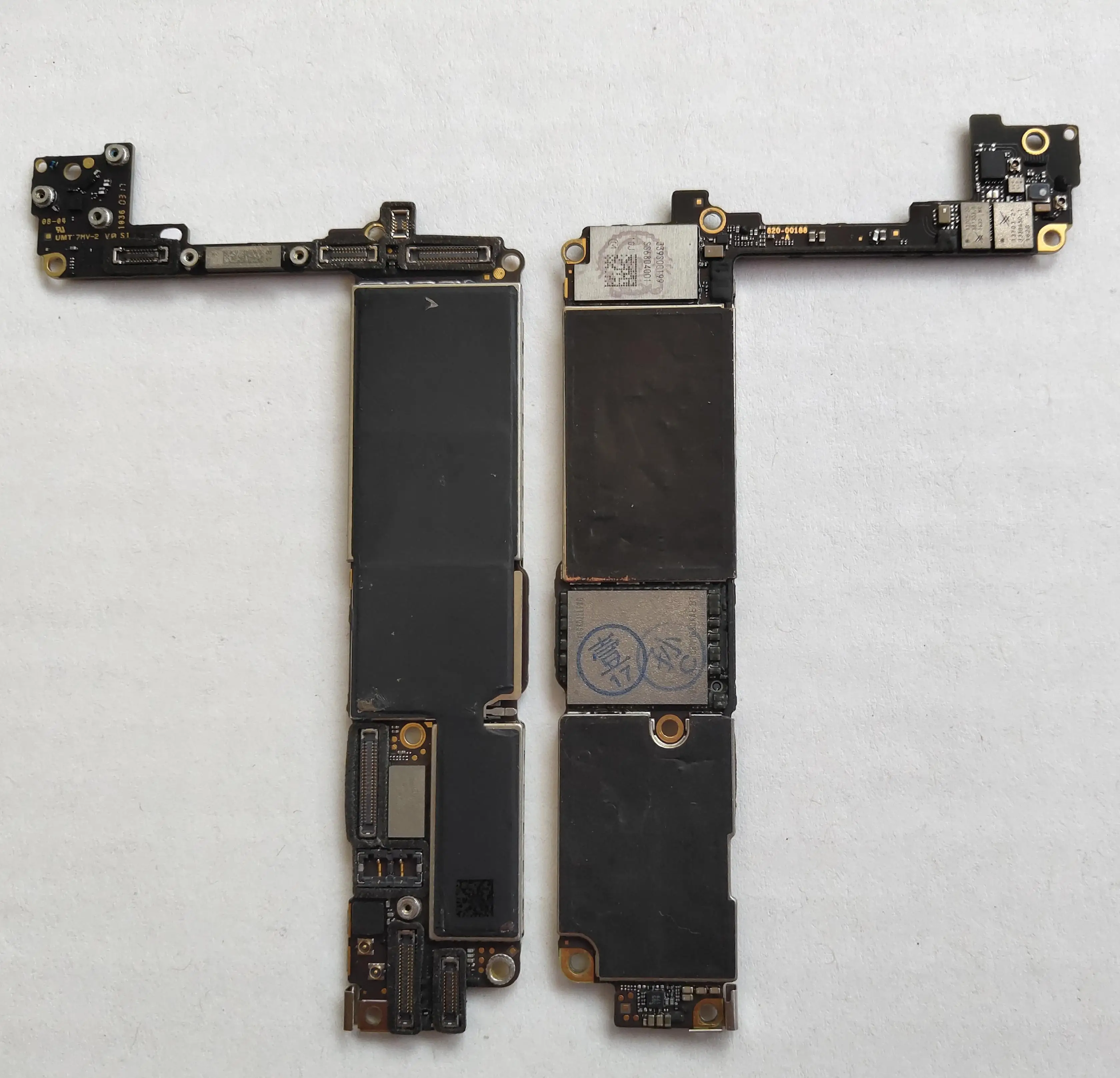 Оригинальная б/у материнская плата для iPhone I7 7 7G 32 Гб intel Qualcomm iCloud заблокированная плата, материнская плата без Touch ID, есть все компоненты