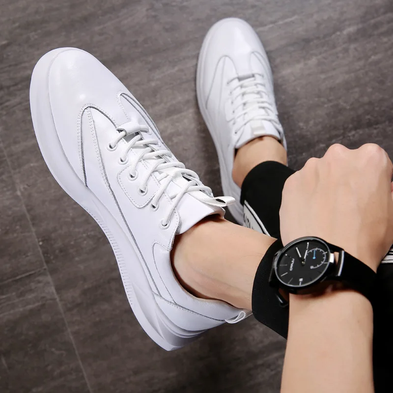 Крест-накрест с постепенным увеличением для мужчин из PU искусственной кожи