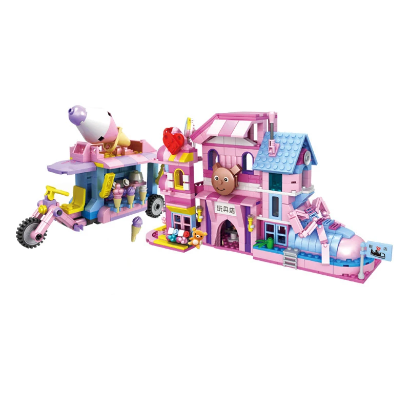

Mailackers Friends For Girl Friendship House Creator Expert Toy Store Building Blocks Friends Series Bricks Toys For Children