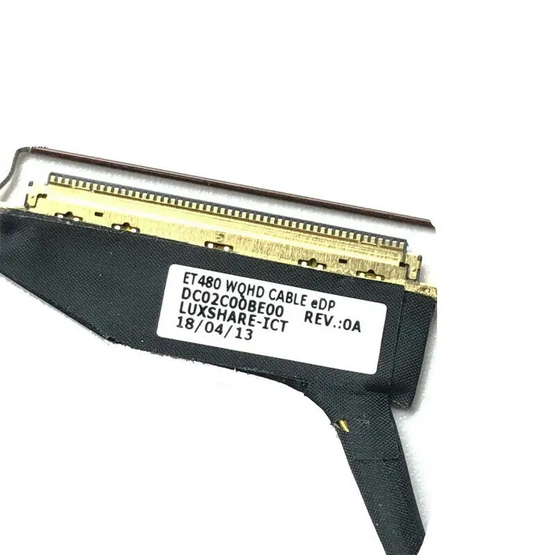 

For Lenovo ThinkPad T480 ET480 2k 40pin LED LVDS Cable DC02C00BE00 DC02C00BE10