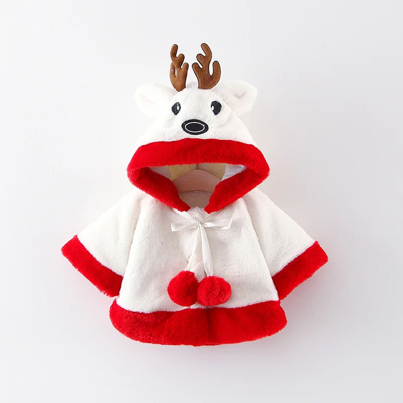 2019 Christmas Brand New Kids Thick Hooded Coat Clothing Children's Winter Jacket Baby Girls Boys Wool clothes | Детская одежда и