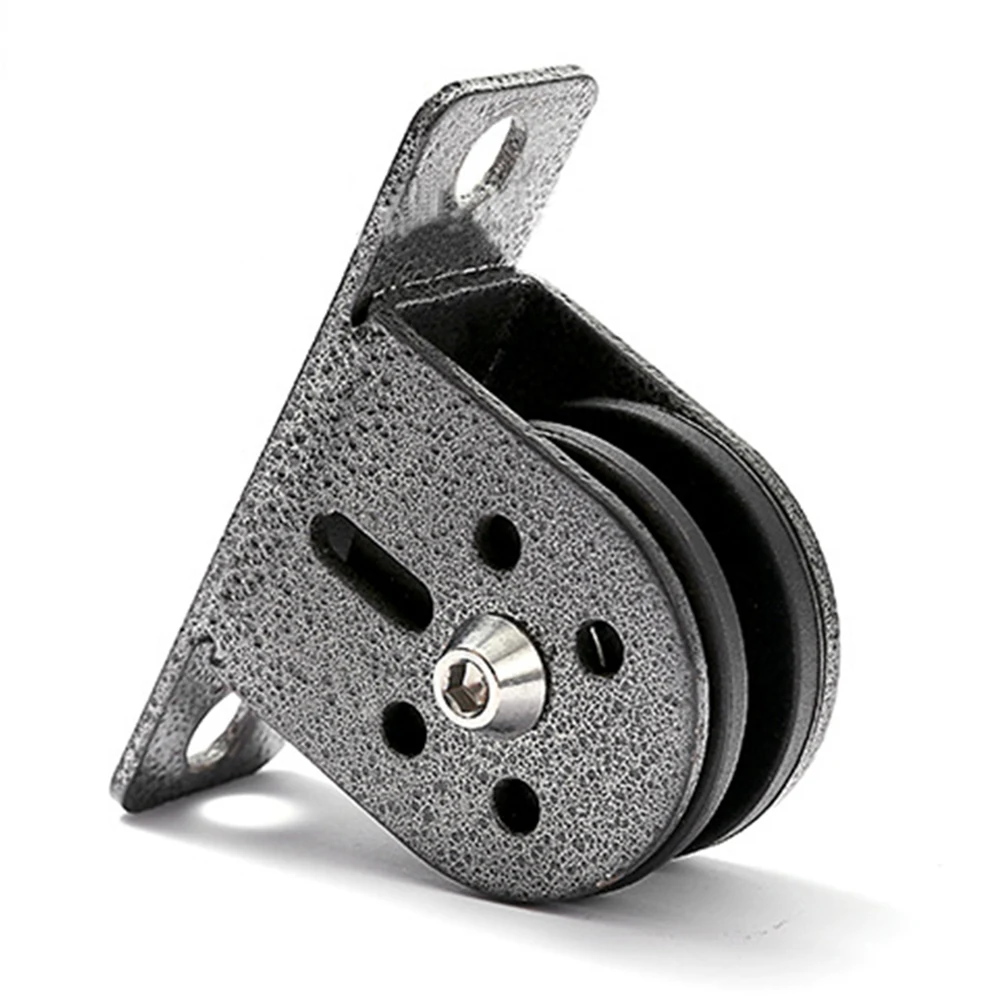 Бесшумный блок с одним шкивом из нержавеющей стали поворотный шнур для подъема