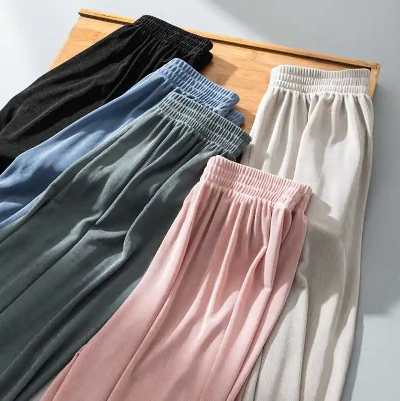 Детские летние брюки новинка 2020 стильные для встряхивания свободные утягивающие