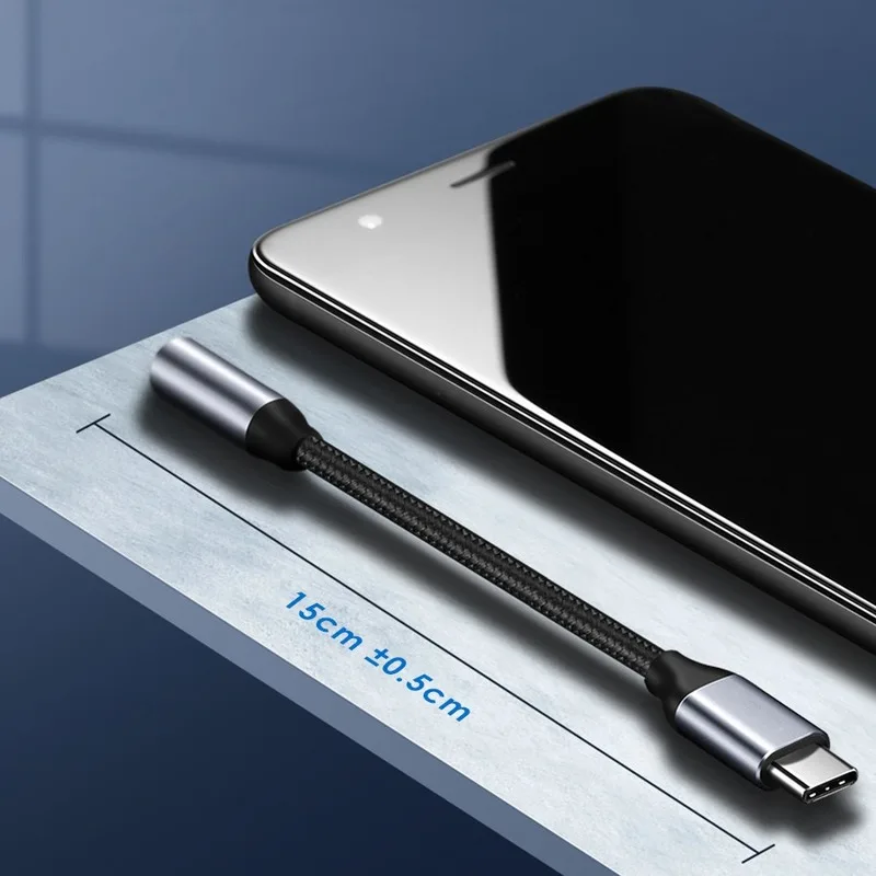 Адаптер для наушников Type C 3 5 Jack USB To мм AUX Huawei P30 Pro Xiaomi Mi9 MI8 SE Oneplus 7 Audio USBC Adapter |