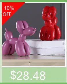 Hot! Newly Produced American Pop Art Resin Craft Balloons Dog Figurine Feces Dog Statue Balloon Dog Xmas, Valentine's Gift