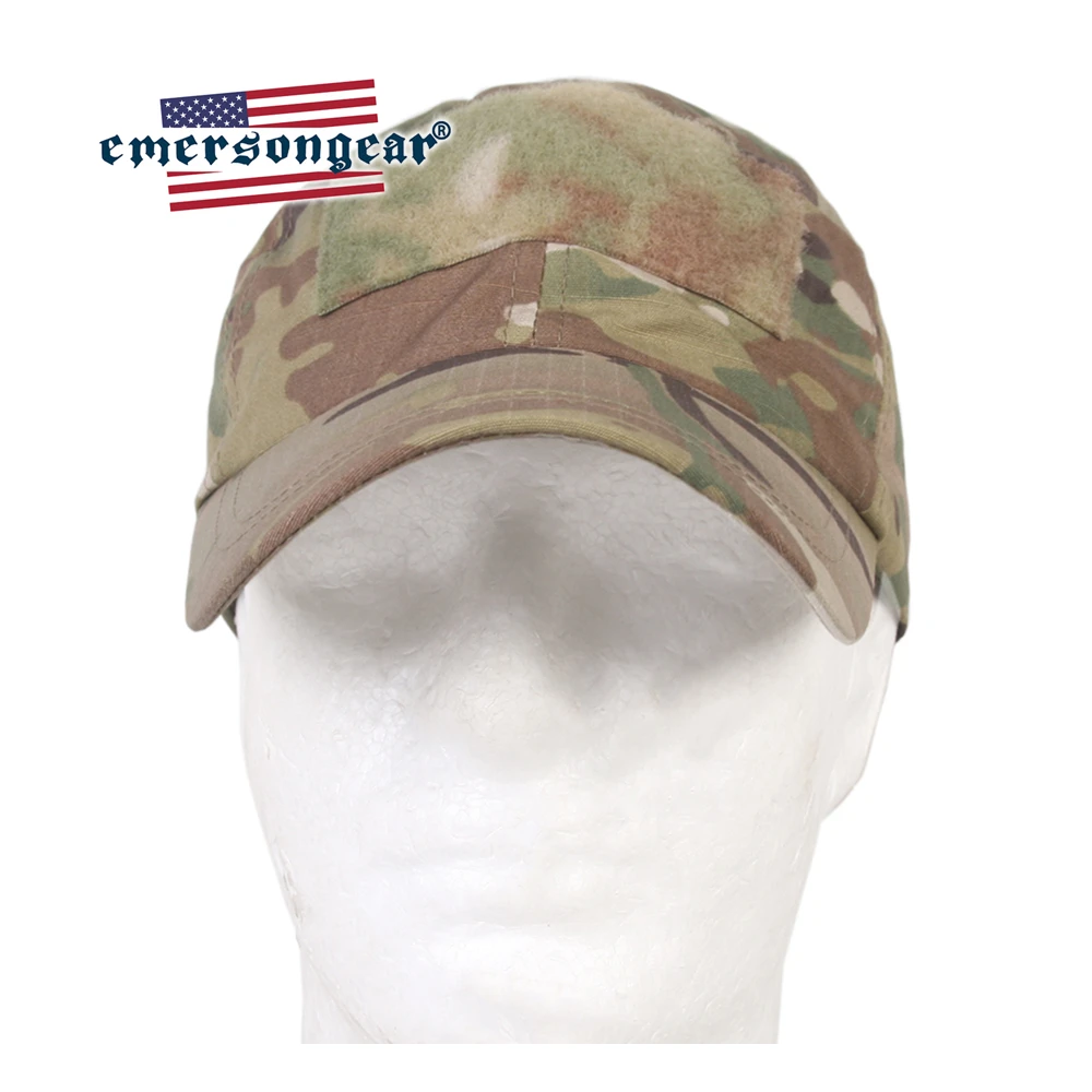Emersongear Tactical Baseball Cap Headwear Hat Outdoor Sun Protective Multicam Camo Fishing Hunting Airsoft Cycling Sports Nylon