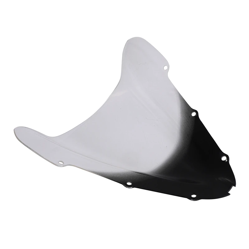 Прозрачное + черное ветровое стекло с двойными пузырьками для Honda CBR 600 F4I 2001 2002 03 04