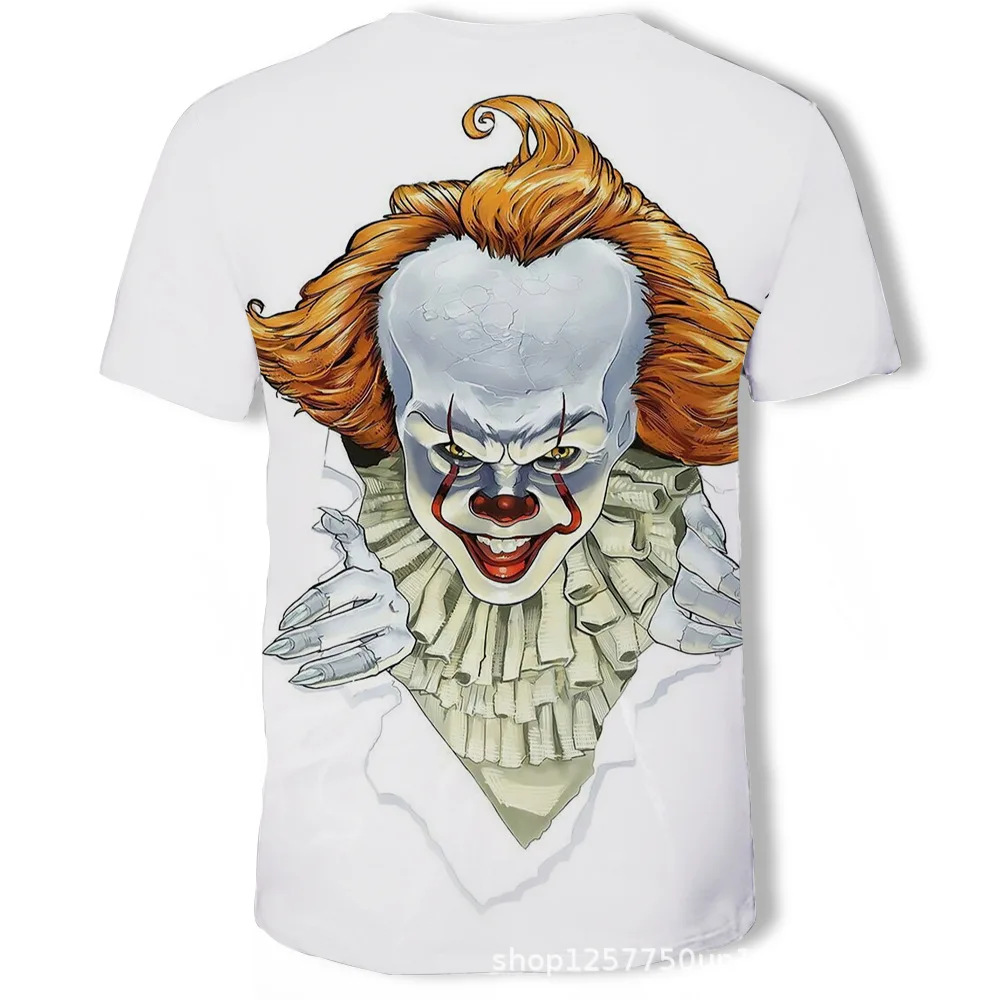 Movie Stephen King IT The Clown Pennywise Косплей-костюмы с капюшоном для мужчин и женщин