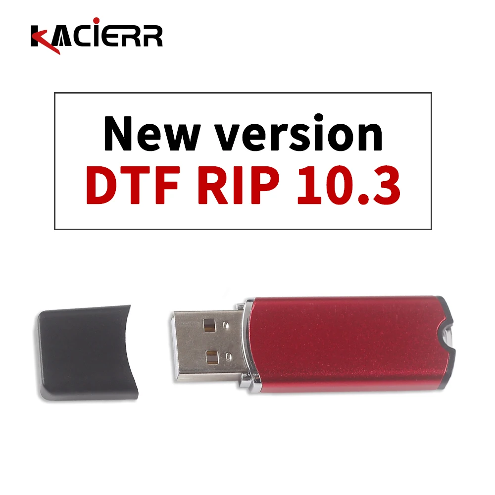 DTF printer USB Dongle Rip9.03 for EPSON DTF T-shirt garment heat transfer PET film transfer software to print white color ink