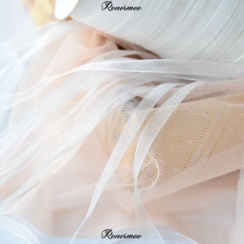 Высококачественная шифоновая лента с кружевной отделкой 5 м материал ручной