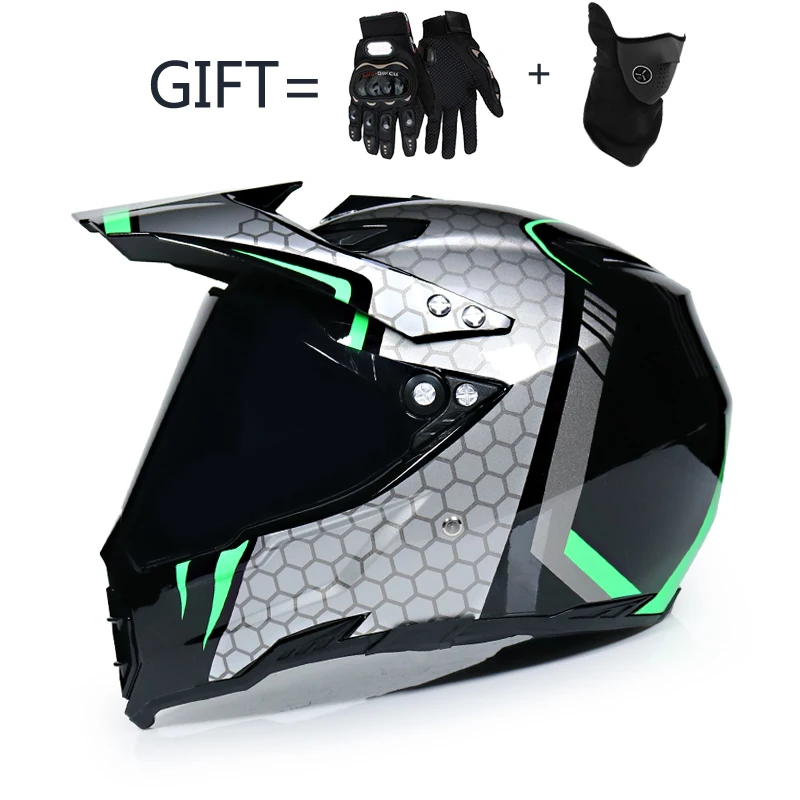 Motocross Helmets Off Road Motorcycle Motocicleta Capacete Casco Cross Helmet motorcycle helmet Full face visor | Автомобили и