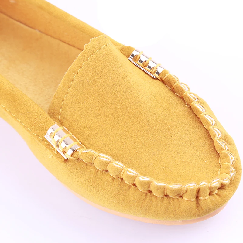 HENGSONG/Женская обувь на плоской подошве женские повседневные лоферы кожаные туфли