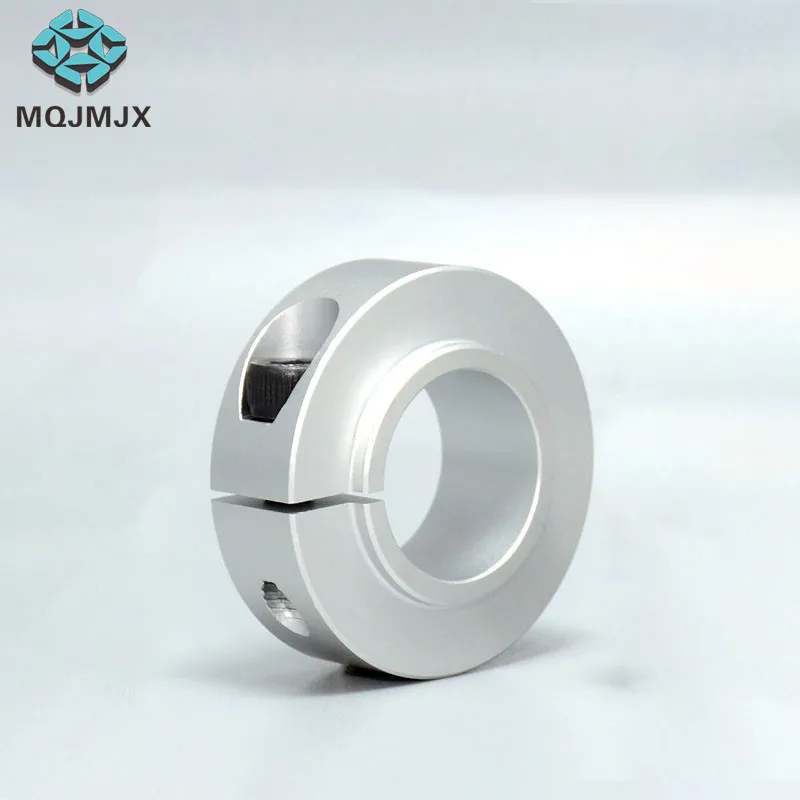 Open Type Fixed Ring Bearing Limit Shaft Sleeve Locking Aluminum Automatic Positioning Collar with Slit SCSNAW |