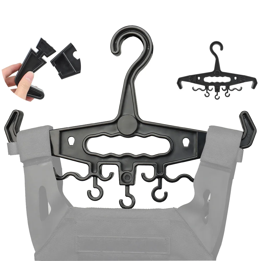 Tactical Heavy Duty Hanger Detachable Durable Hanger For Military Vest Coat Wet Suit Hunting Paintball Shooting Accessories