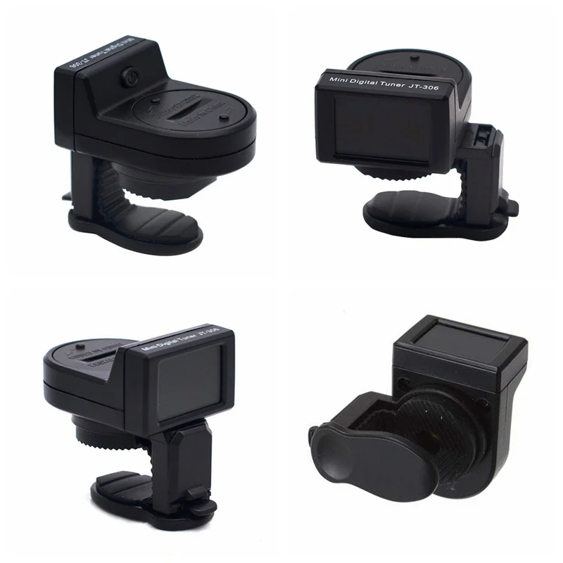 2020 New Mini Digital Guitar JT-306 Tuner LCD Clip-on accessories for Acoustic Electric Bass Violin Ukulele | Спорт и развлечения