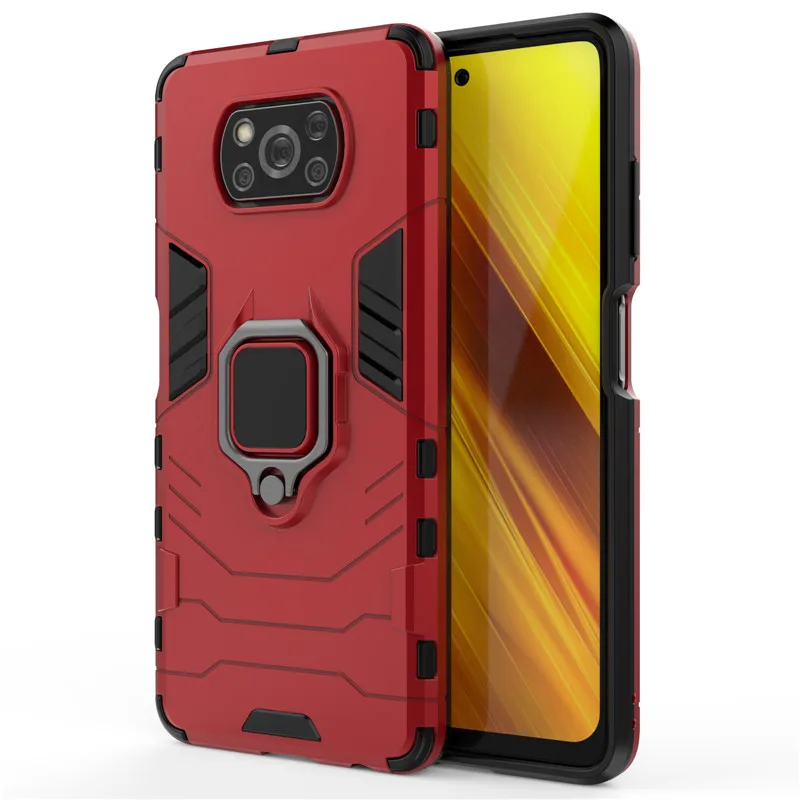 Противоударный бампер для Xiaomi Redmi Note 9 чехол 9C Poco X3 защитный телефона Mi 10T Lite |