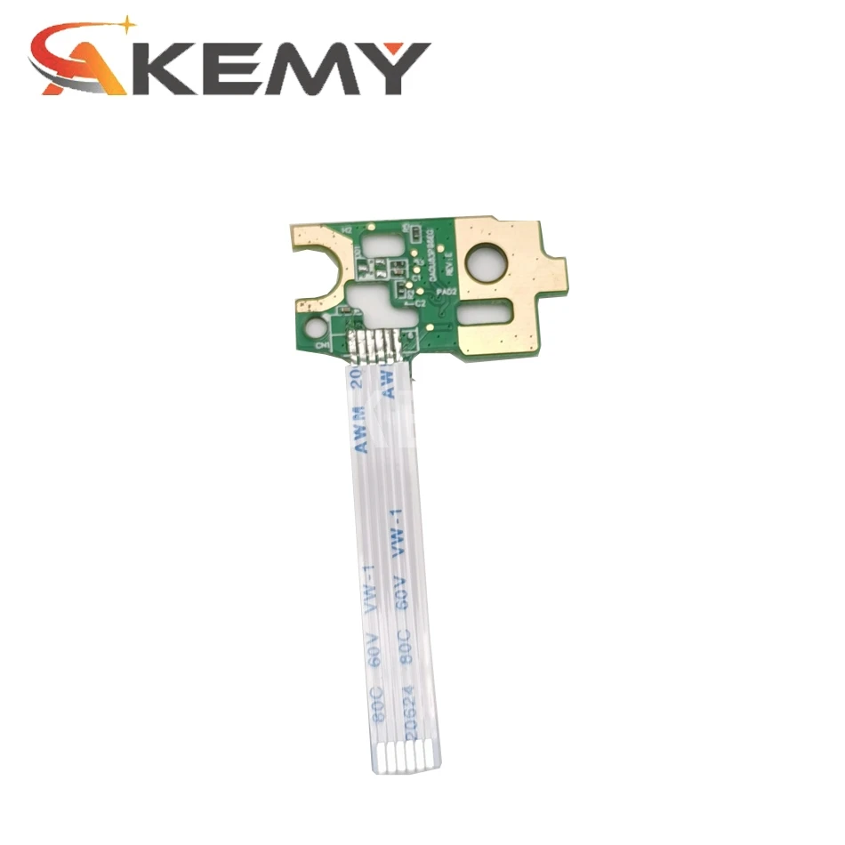 

1-100 PCS Akemy New Original For HP Pavilion 15-N 14-N 15-F Series Power Button Board DA0U83PB6E0 w/ Ribbon 732076-001