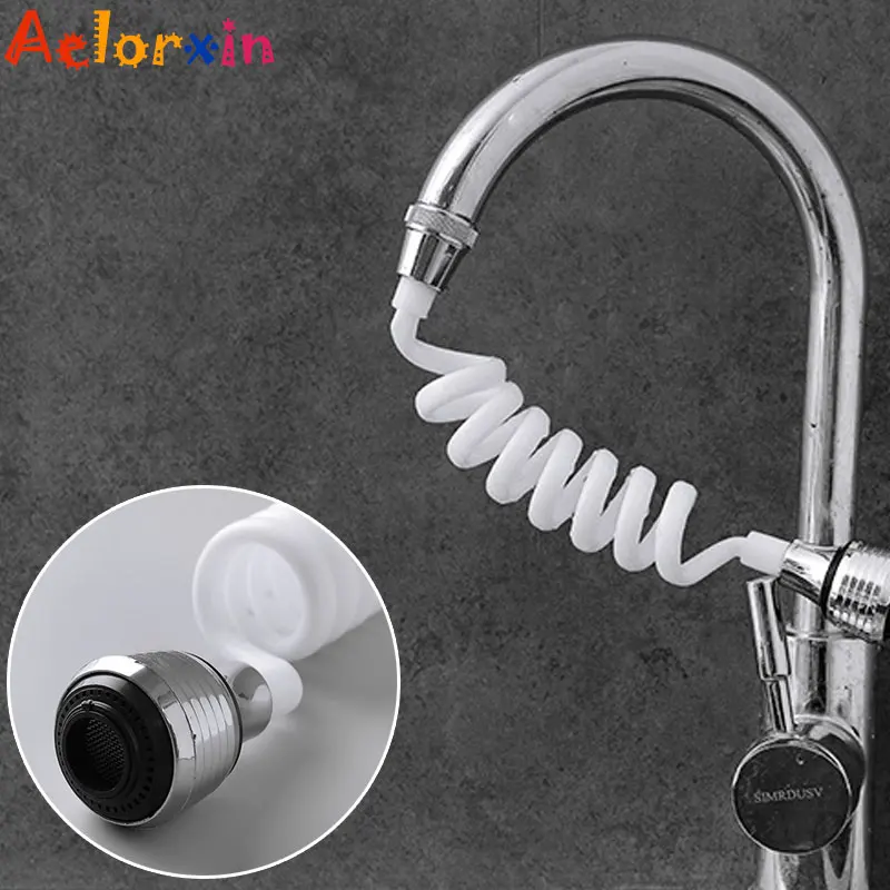 

360 Rotatable Water Saving Faucet Extension Children's Guide Sink Handwashing Tools Extension Of The Water Trough Bathroom