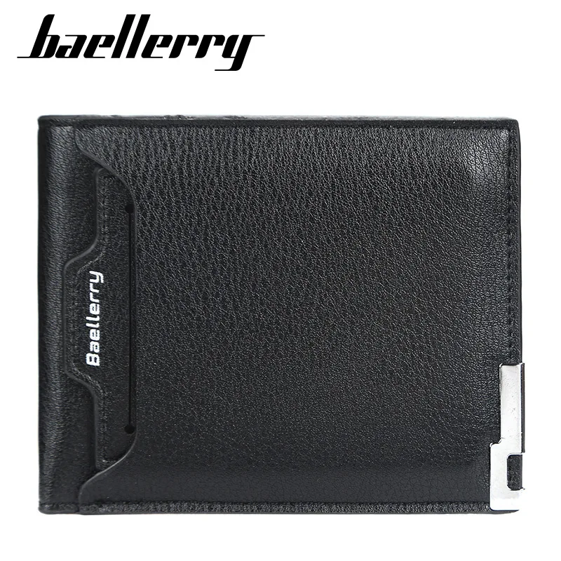 2020 Baellerry кошелек кожаные короткие мужские кошельки модный новый с кармашком для