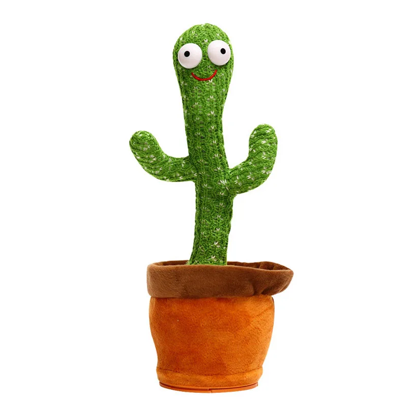 

Танцующий кактус на батарейках, детская говорящая игрушка, танцующая кукла «кактус», детская Рождественская, новогодняя, образовательная и...