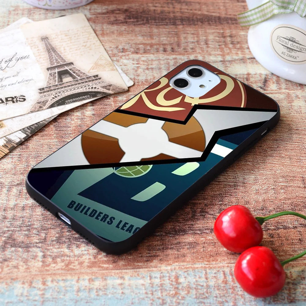 

For iPhone RED vs. BLU Soft TPU Border Apple iPhone Case