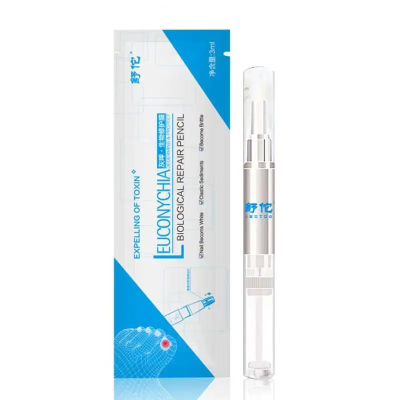 

1pc Toe Nail Fungal Treatment Pen Chinese Herbal Anti Fungus Infection Biological Repair Solution For Hands Feet Nutritious Oil