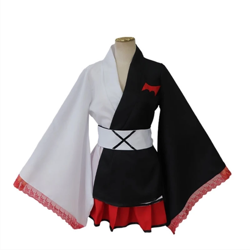 2020 аниме розовые ботинки для косплея данганронпа Уганда Monokuma Черный и белый