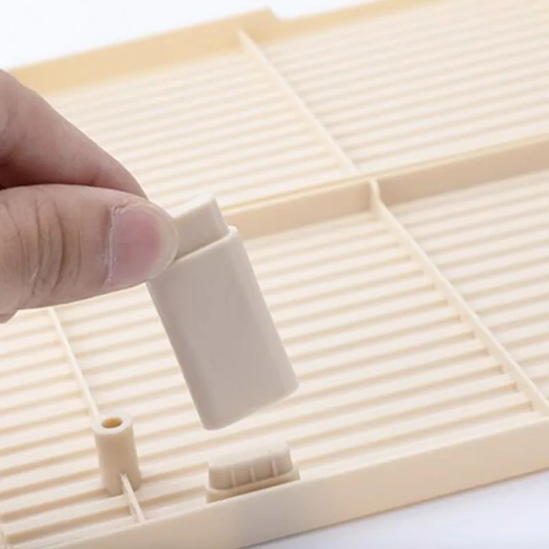 Складная клецки крышка лотка для хранения Pad Кухня органайзер замороженные