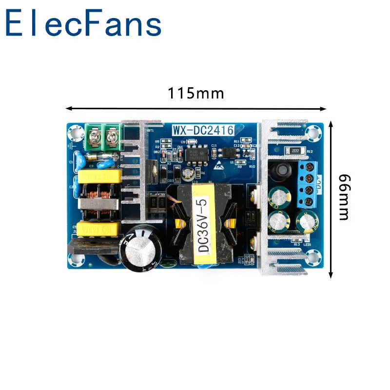 AC Converter 110V 220V DC 36 V 6.5A 180W Regulated Transformer Power Driver Elecfans | Электронные компоненты и