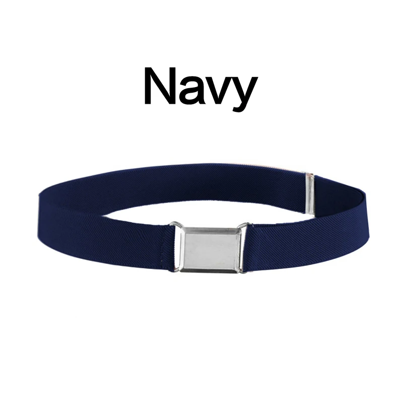 Ремень эластичный для мальчиков и девочек регулируемый пояс из парусины с