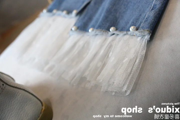 2020 Новое поступление Весенняя Модная Джинсовая юбка для девочек детская