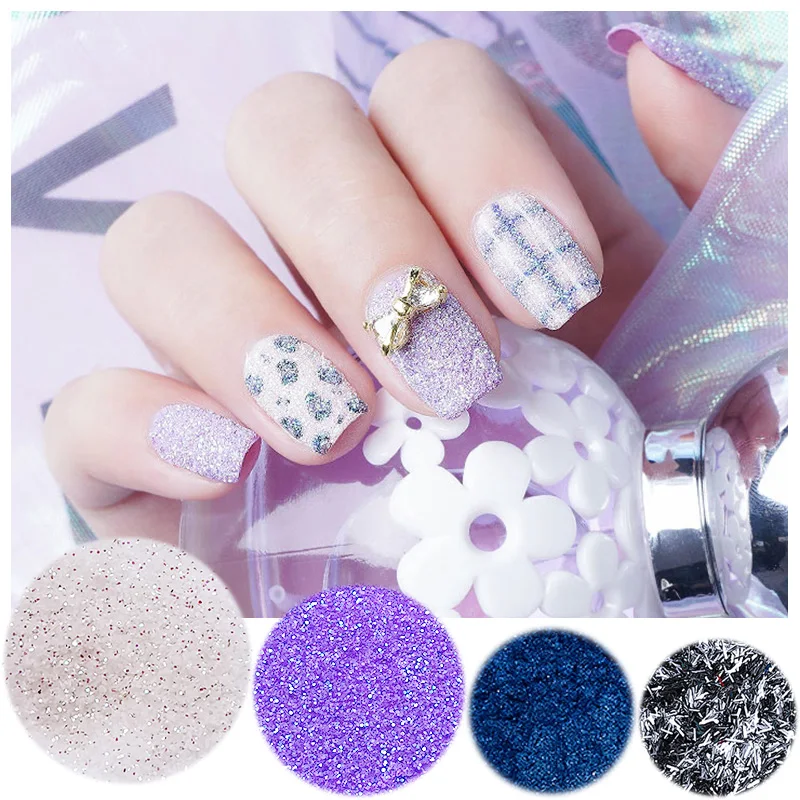 12 коробок блеск для ногтей порошок градиент УФ гель лак украшения сахарный