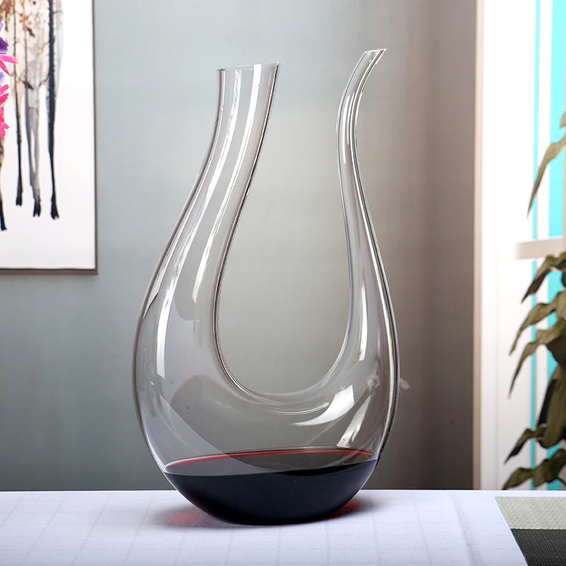 Высококачественный Хрустальный декантер ручной работы 1500 мл без свинца для