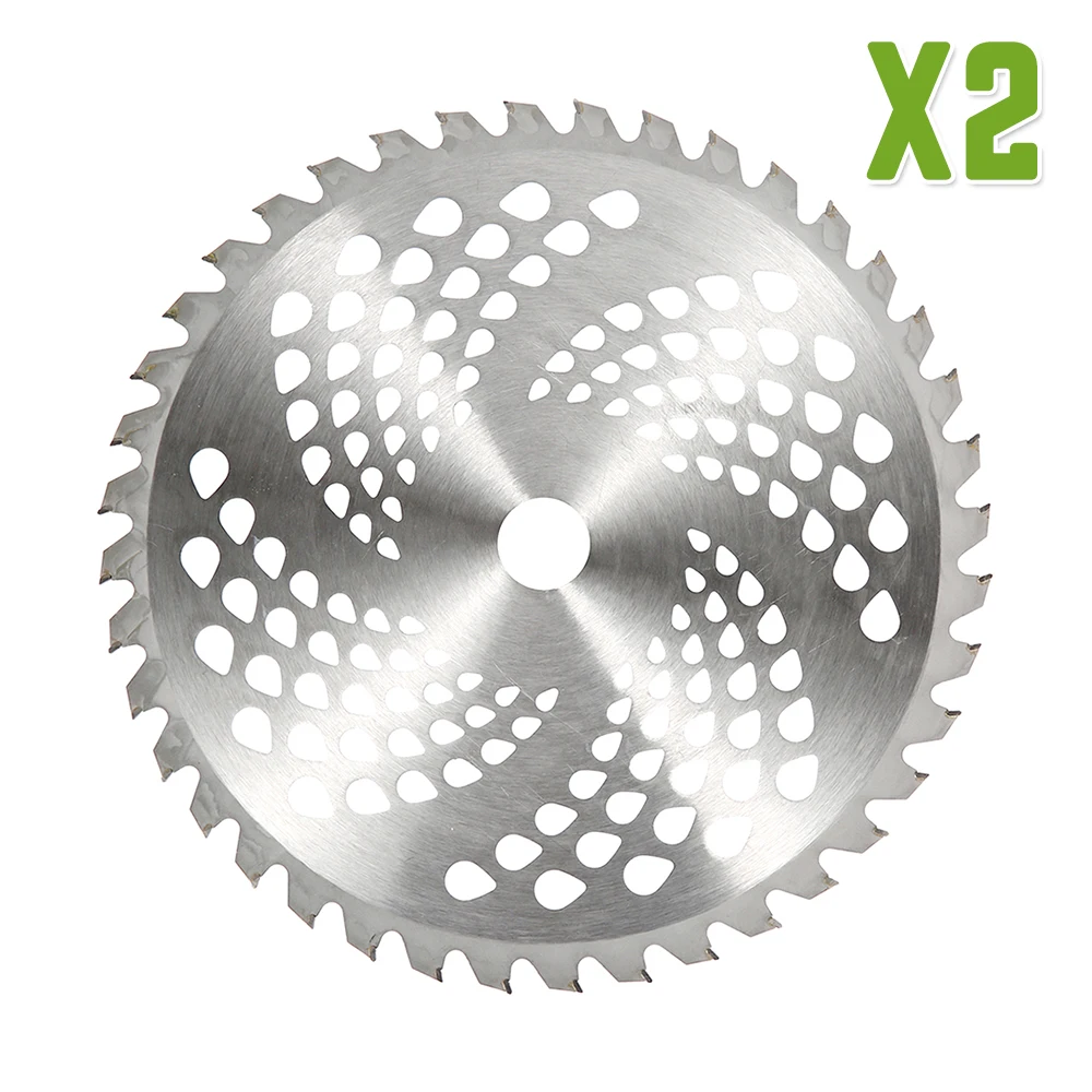 2 шт. 40T твердосплавное полотно дисковой пилы с двумя металлическими