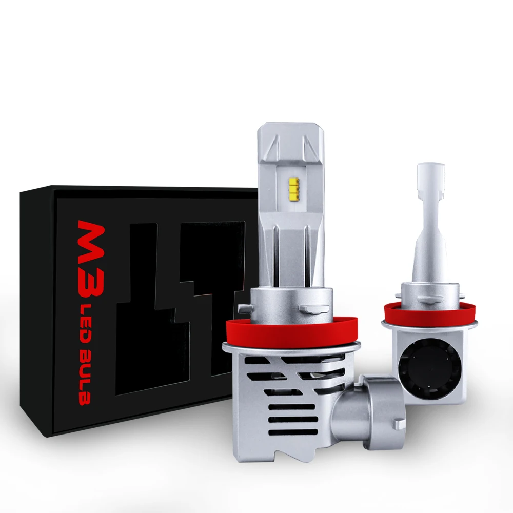 Светодиодный головной светильник лампы 2 шт. ZES автомобильный H7 H11 H8 H1 HB3 9005 9006 HB4